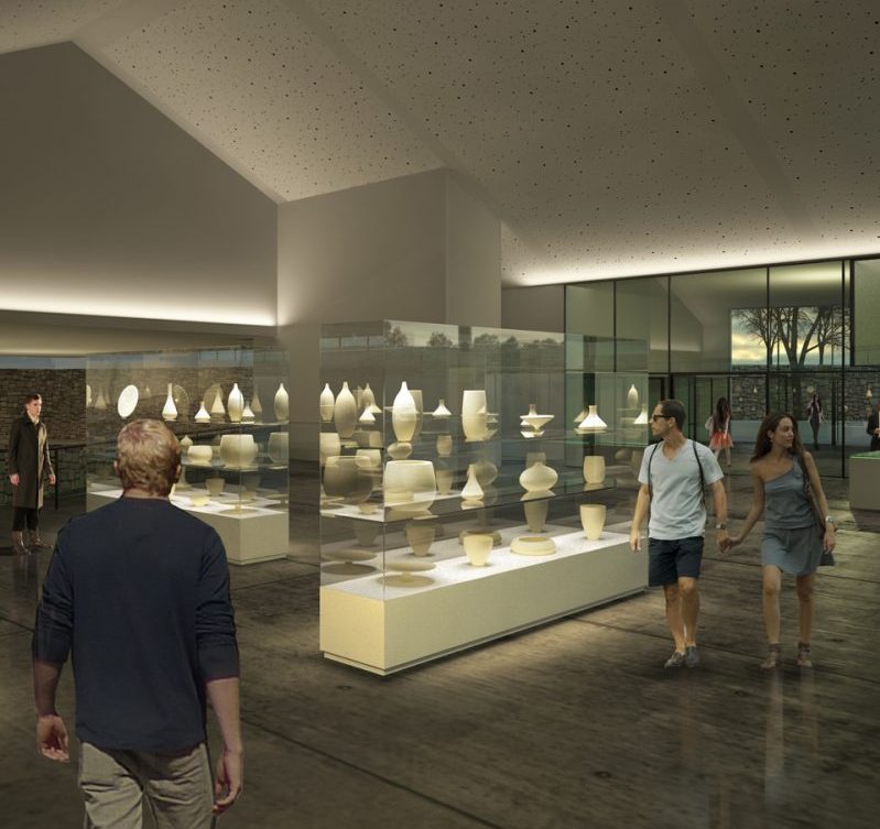 Rendu interieur - espace museal