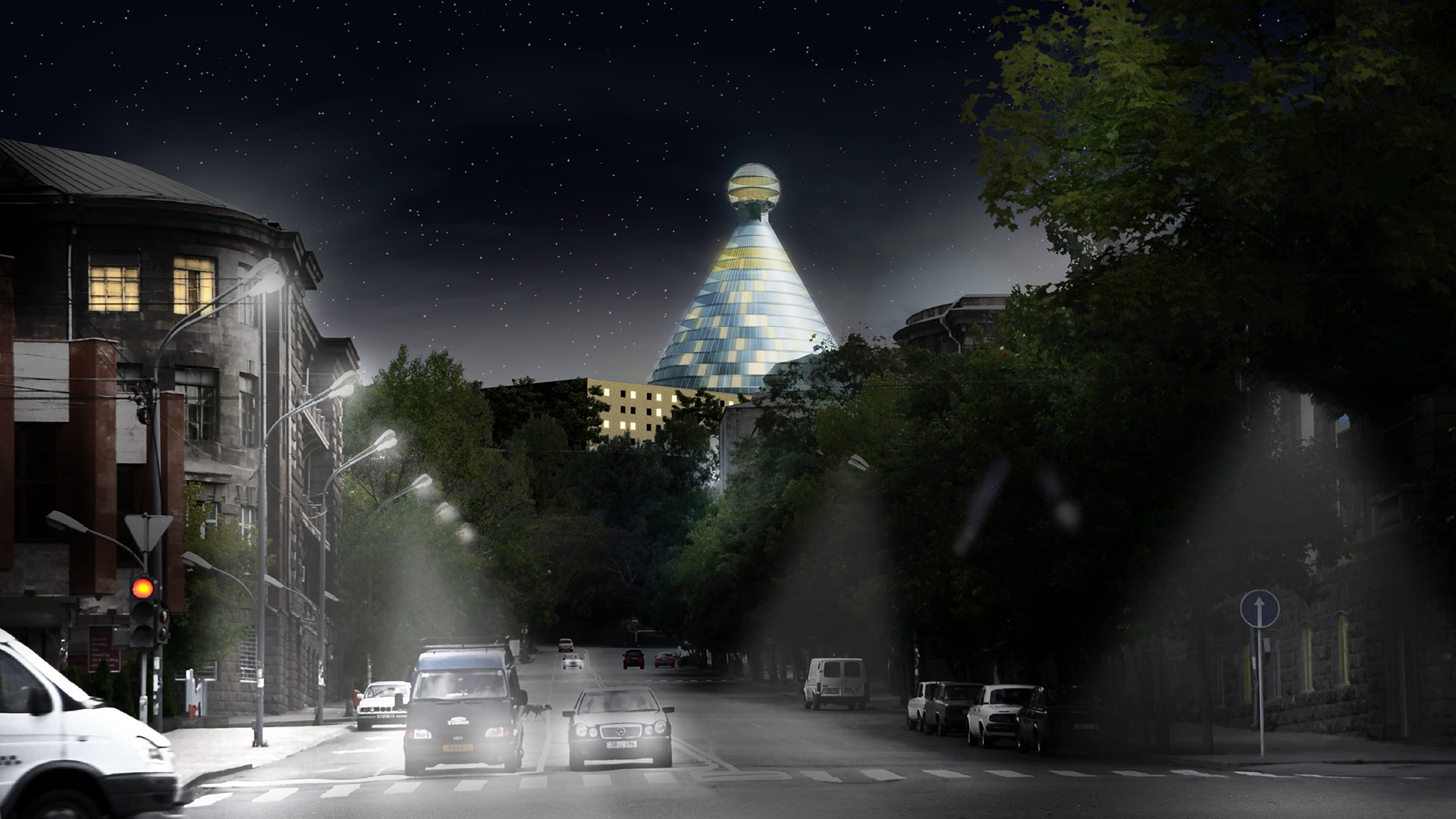 ARMENIE-YEREVAN-CENTRE AFFAIRES-YVES WOZNIAK