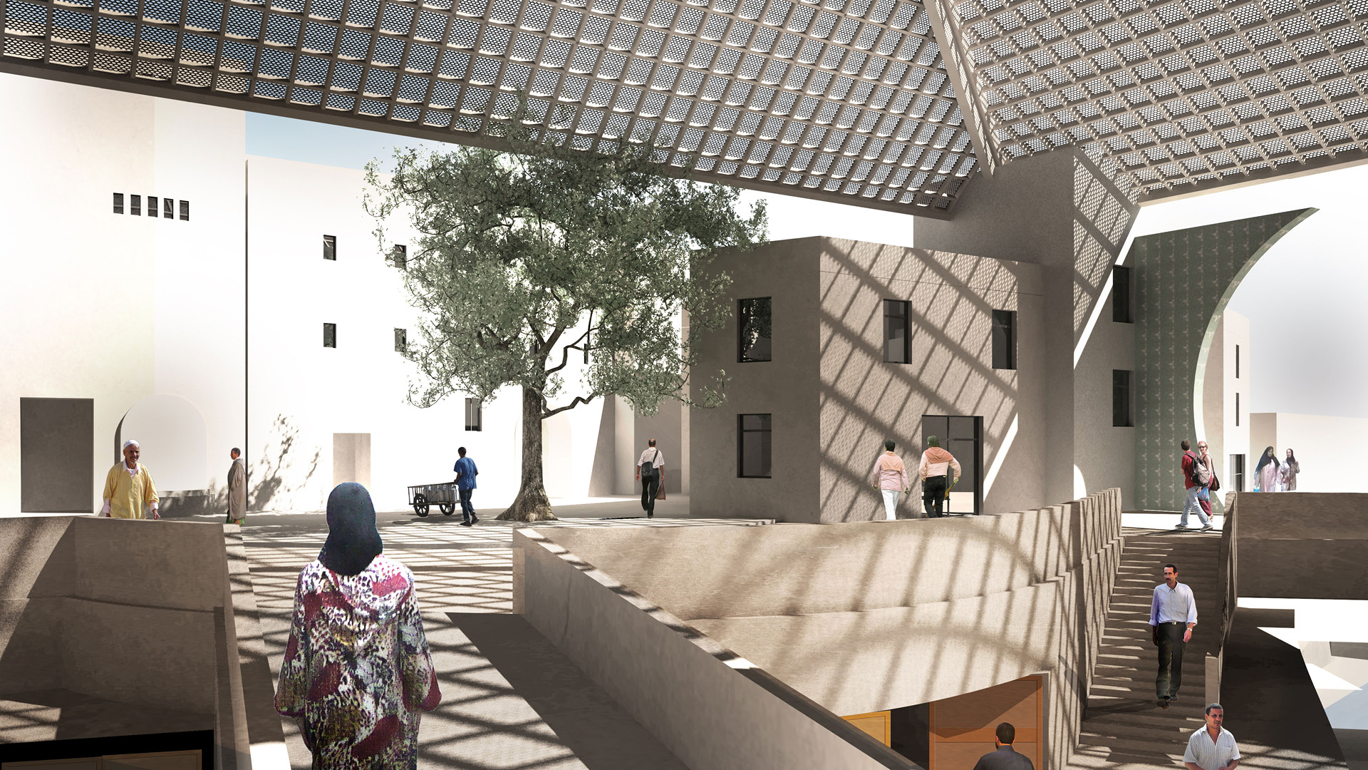 MAROC-FEZ-PLACE LALLA YEDDOUNA-YVES WOZNIAK