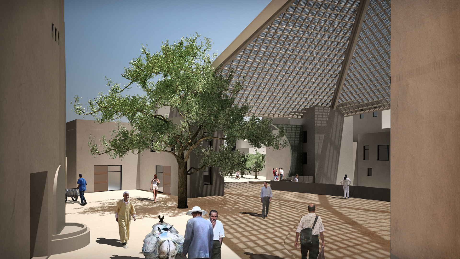 MAROC-FEZ-PLACE LALLA YEDDOUNA-YVES WOZNIAK