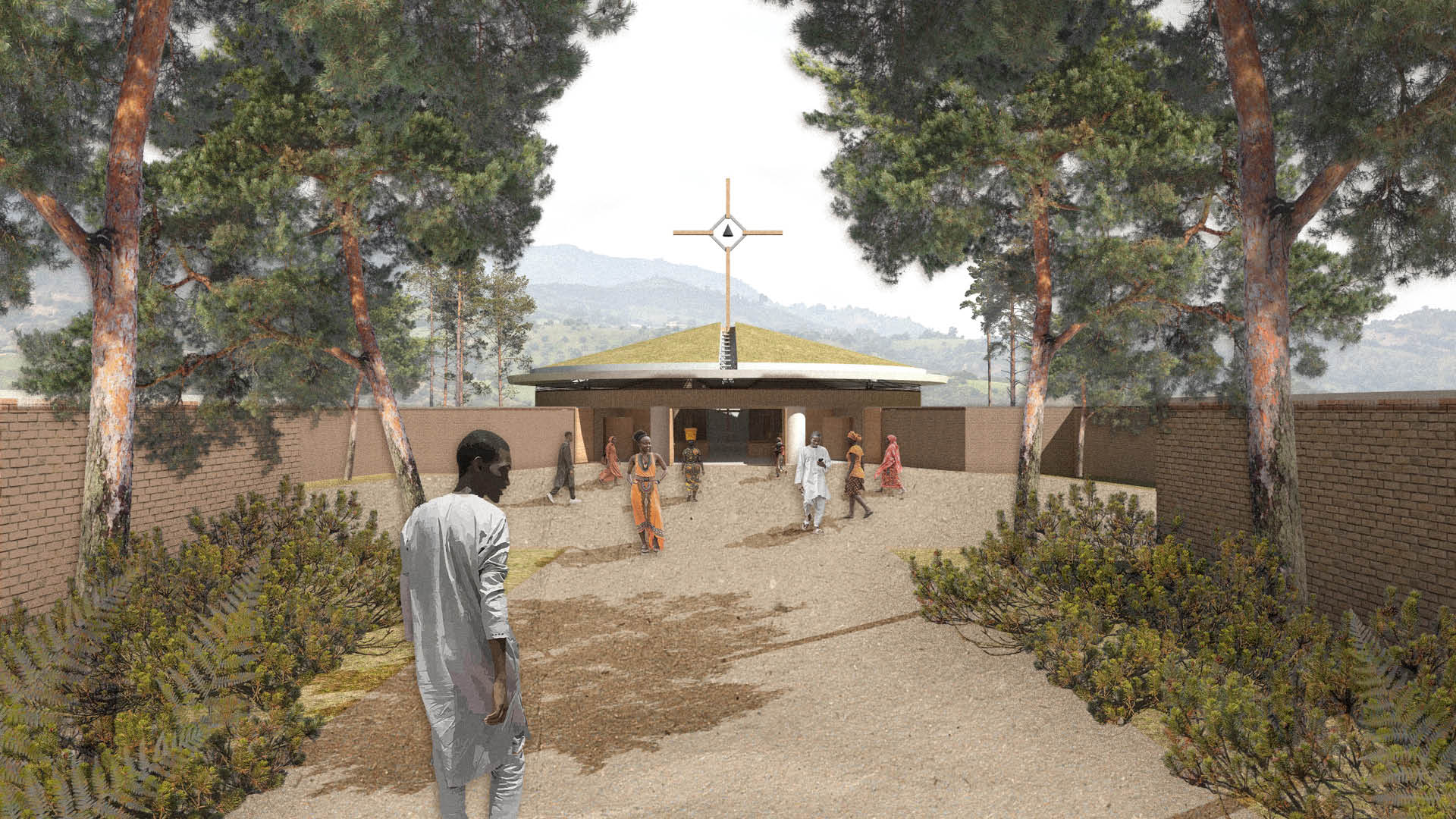 Rwanda Chapel Rukomo rwanda yves wozniak architecte 1