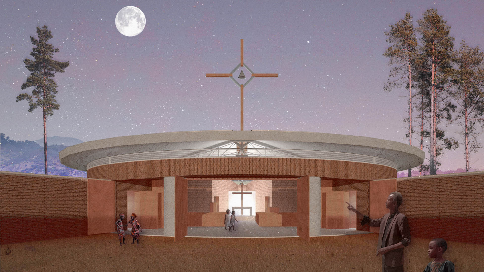 Rwanda Chapel Rukomo rwanda yves wozniak architecte 1