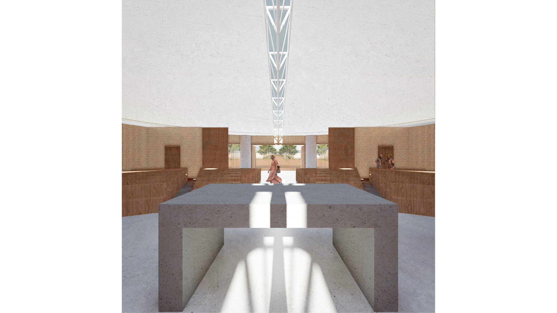 Rwanda Chapel Rukomo rwanda yves wozniak architecte 1