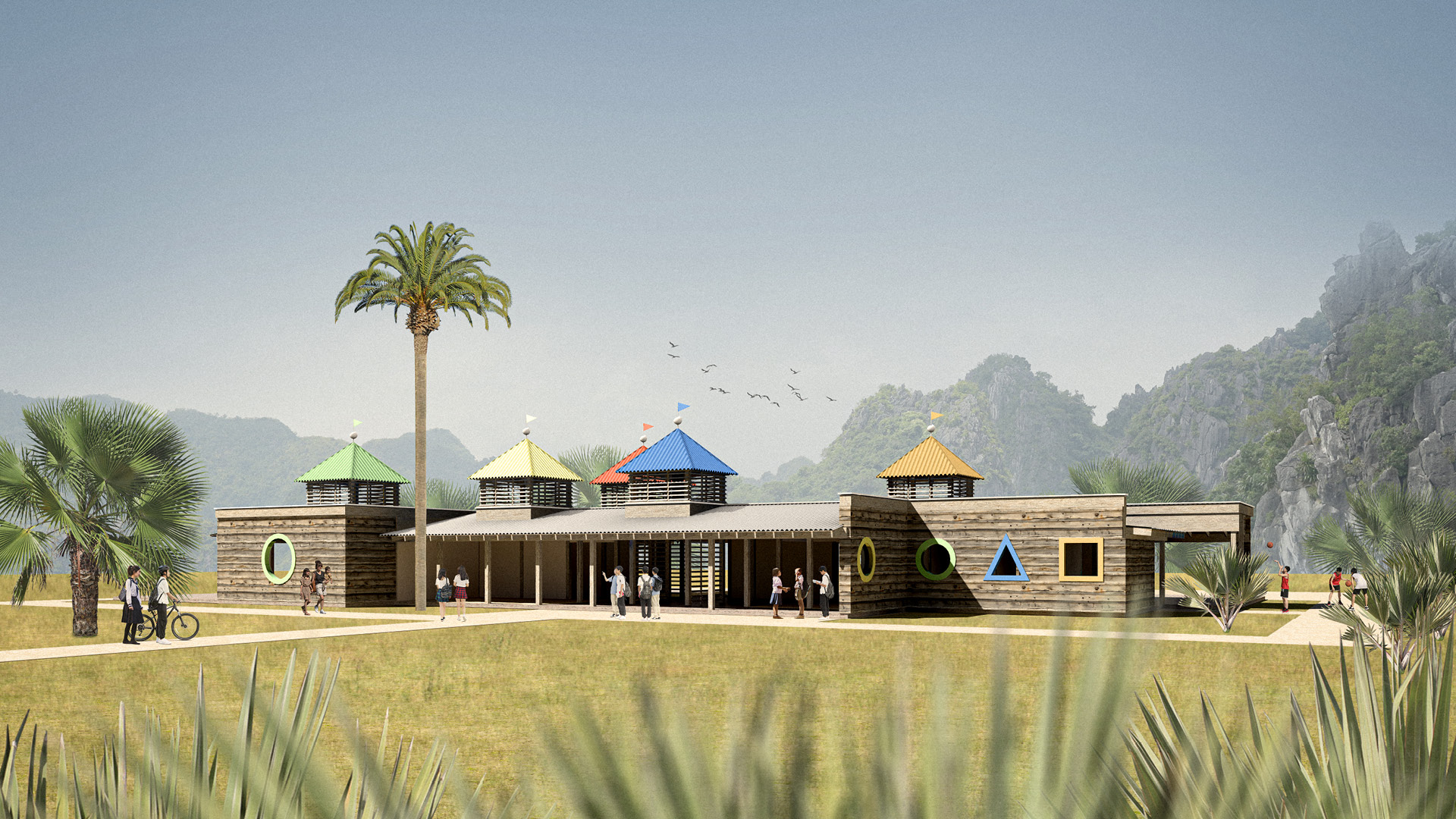 THAILANDE-MAE SOT-ECOLE-YVES WOZNIAK