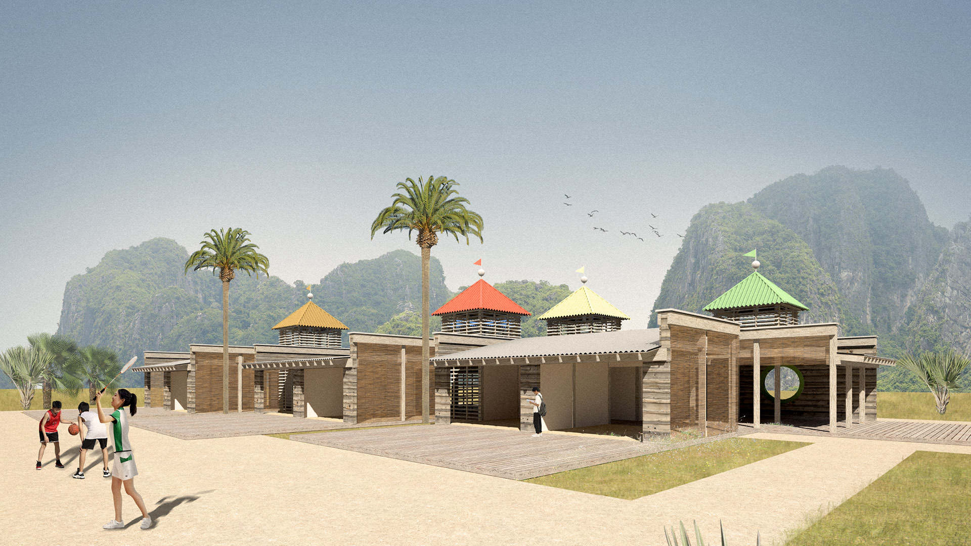 THAILANDE-MAE SOT-ECOLE-YVES WOZNIAK